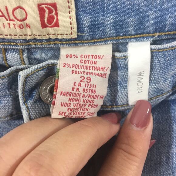 Buffalo David Bitton Women's Winona Jeans Capri Size 29 - Picture 4 of 8